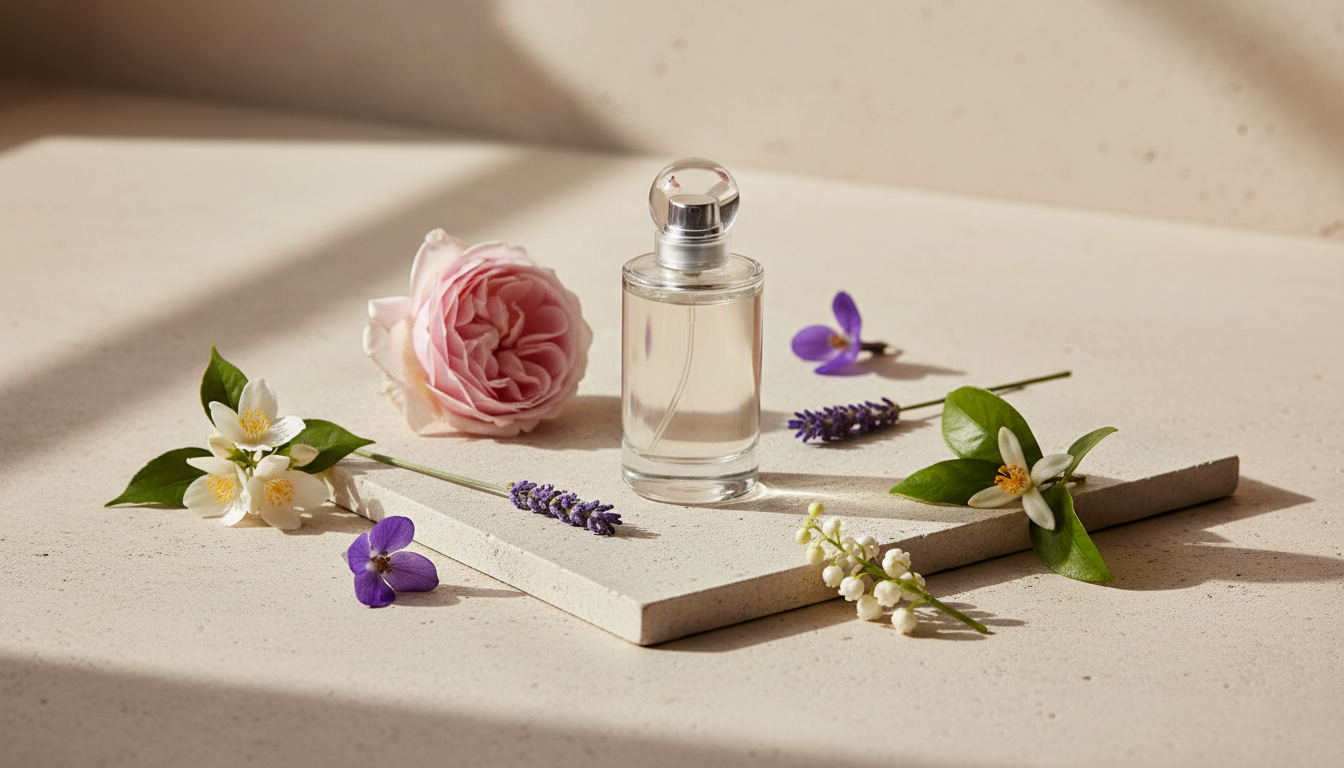 A Fascinação das Notas Florais em Perfumes