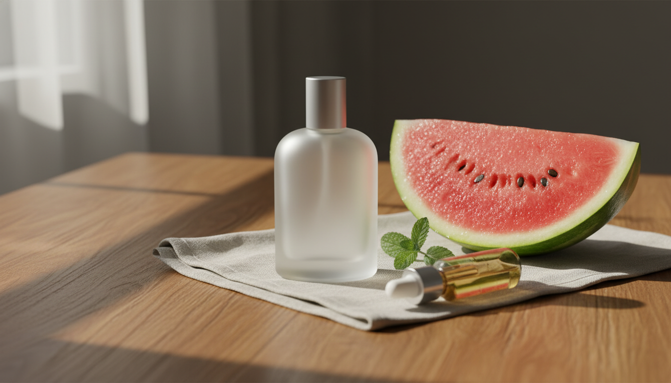A Frescura das Notas de Melancia em Perfumes