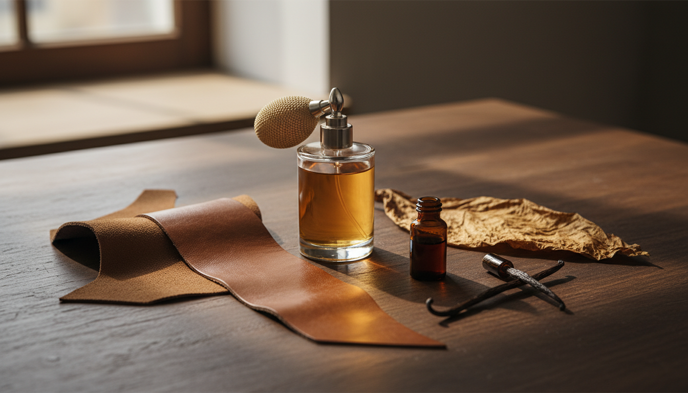 A Sofisticação das Notas de Couro em Perfumes