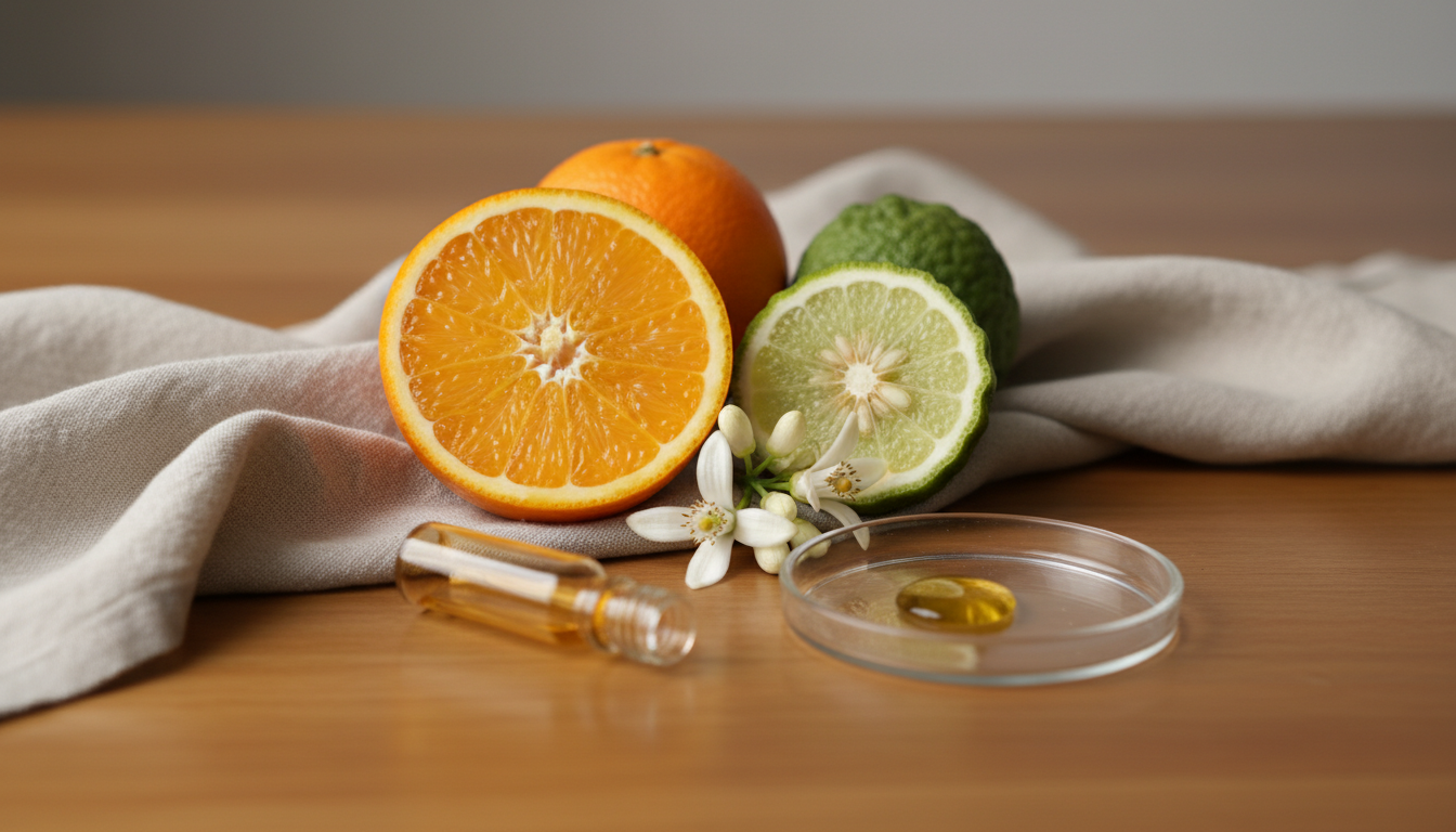 A Versatilidade das Notas de Laranja em Perfumes
