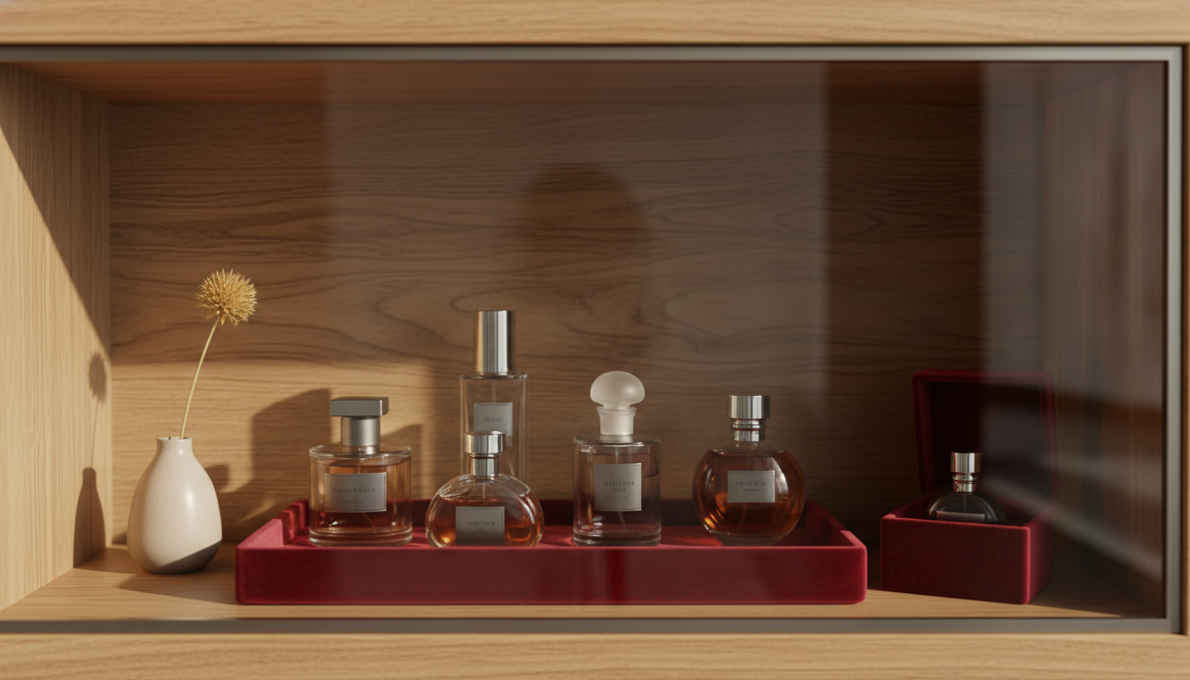 Como Armazenar Perfumes de Forma Decorativa e Funcional
