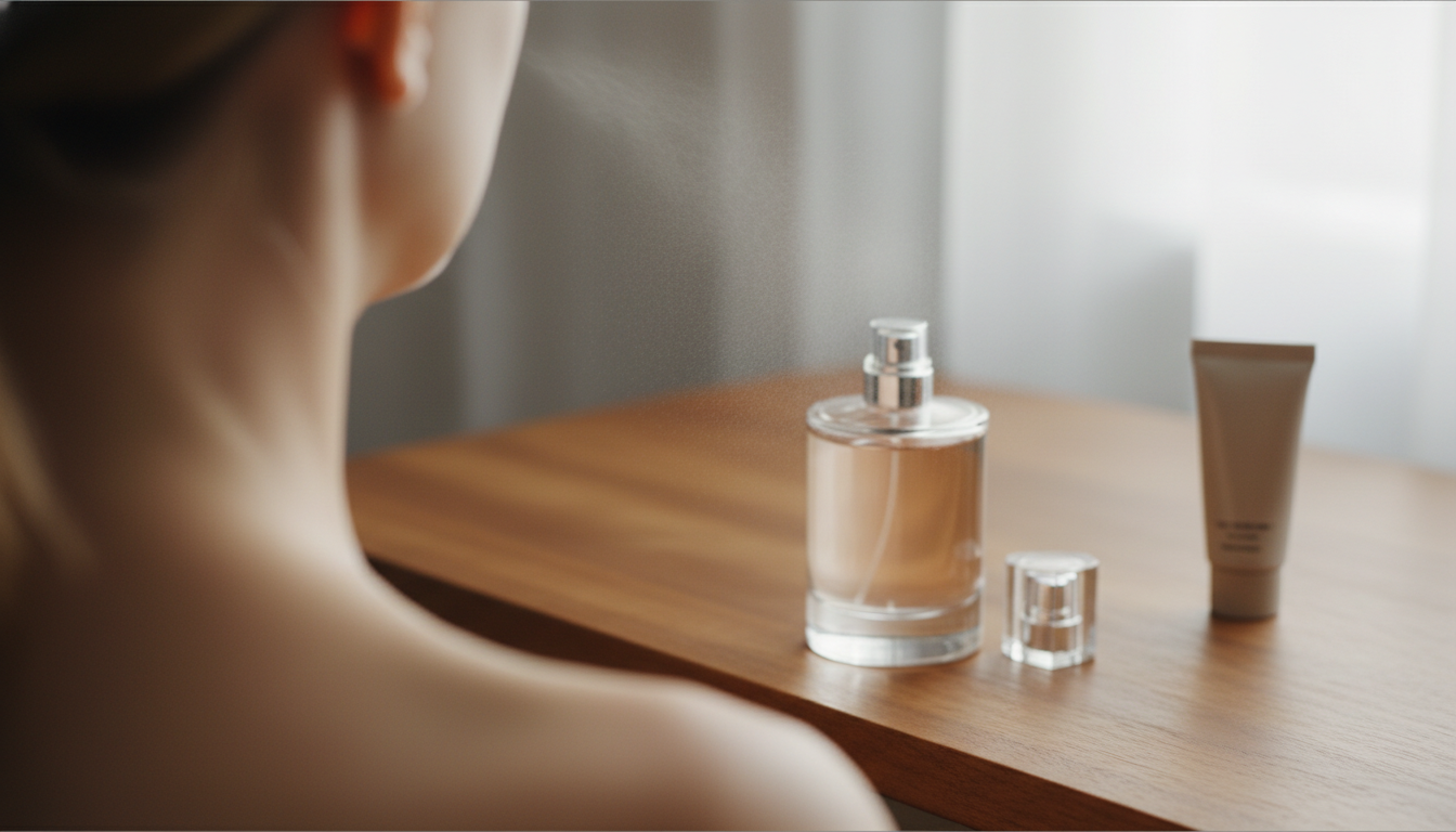 Como passar perfume corretamente?