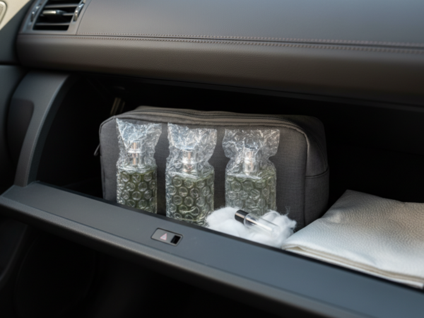 Cuidados com Perfumes em Viagens de Carro