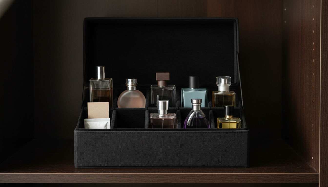 Dicas para Armazenar Perfumes em Caixas Organizadoras