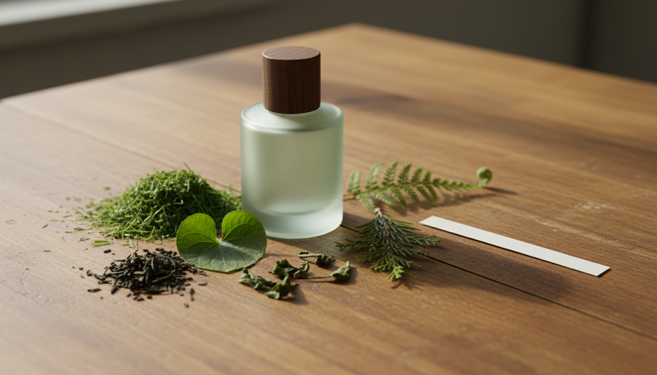 O Encanto das Notas Verdes em Perfumes