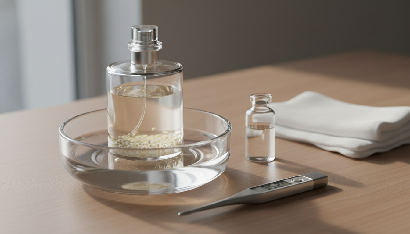 O Que Fazer Quando o Perfume Solidifica