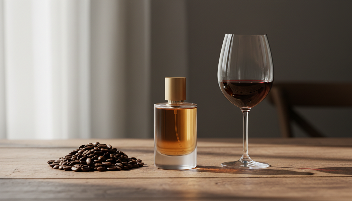 Perfumes Inspirados em Bebidas: Lançamentos com Aromas de Café e Vinho