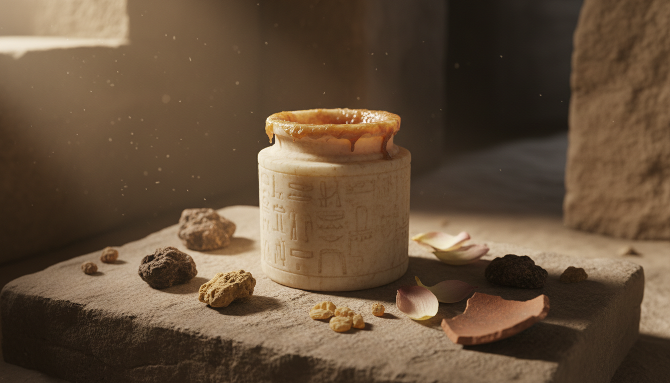 Perfumes Misteriosos Encontrados em Tumbas Egípcias