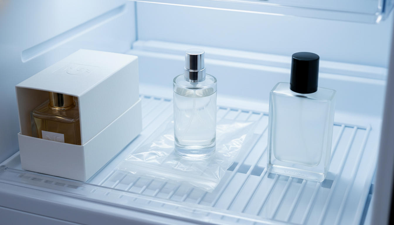 Por que guardar perfume na geladeira?