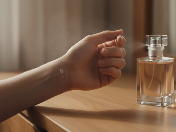Por que passar perfume no pulso?